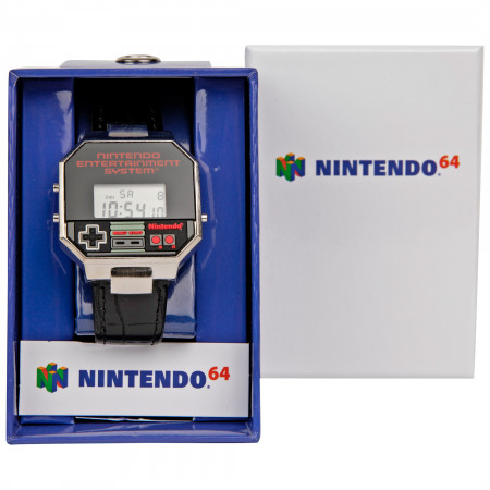 Nintendo Entertainment System Controller Digital Display Watch